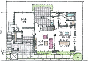 1階 間取り図