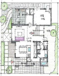 1階 間取り図