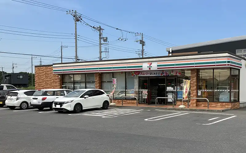 木下工務店つくば市分譲地 周囲イメージ セブンイレブン